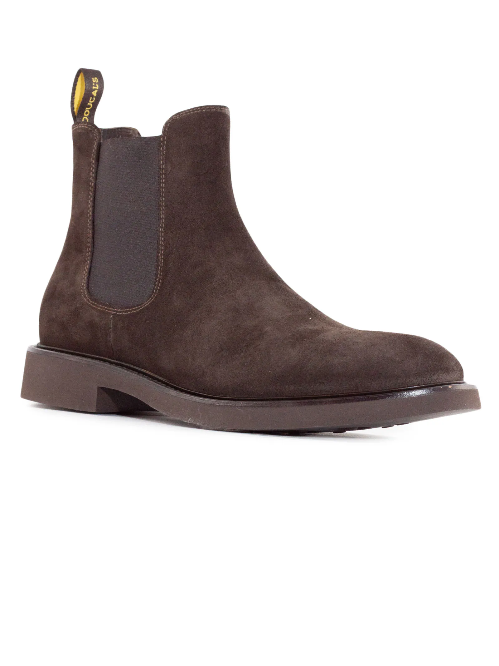 DOUCAL'S Calzature,Stivaletti Polacchino beatles in camoscio marrone 