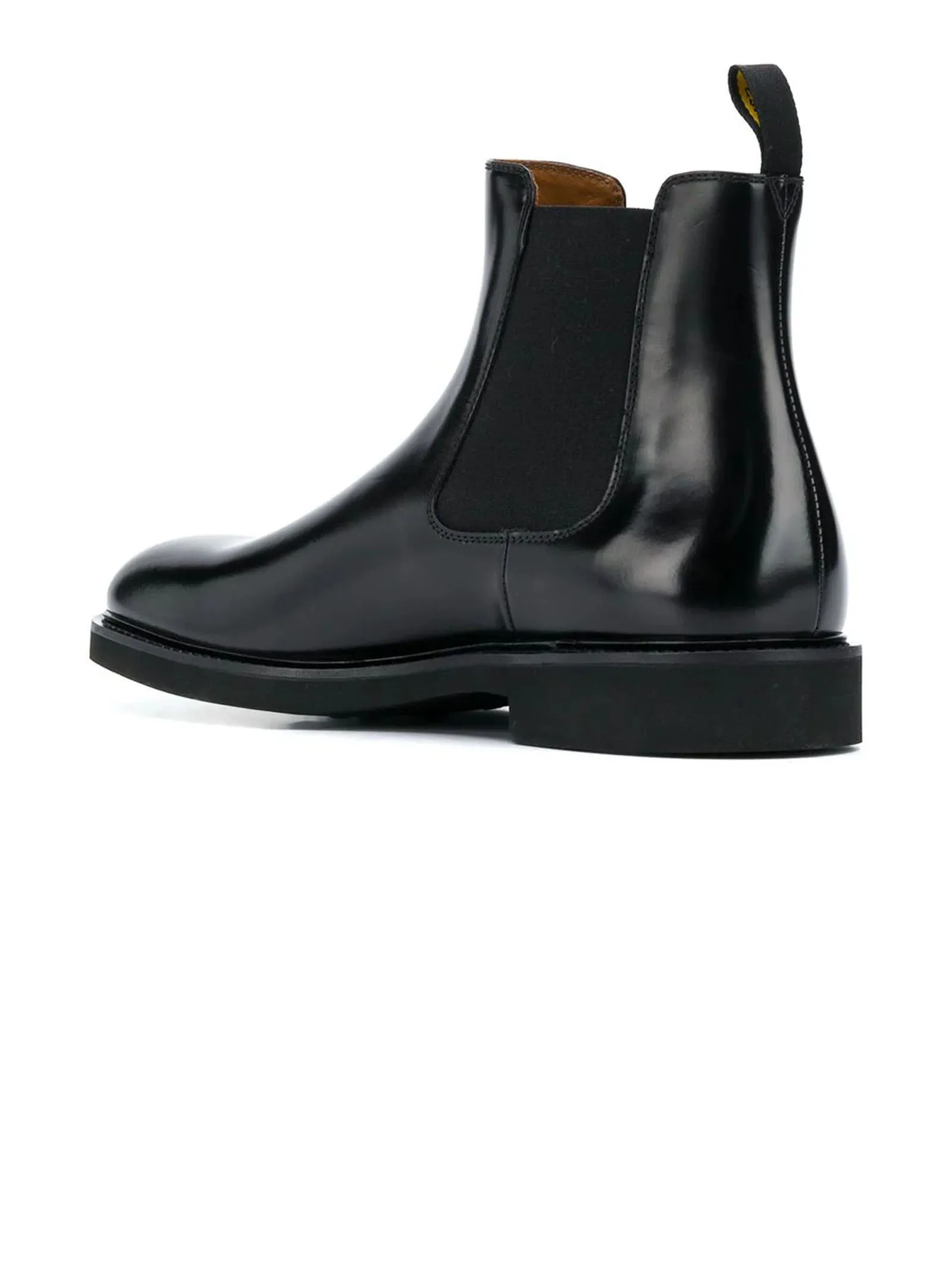 DOUCAL'S Calzature,Stivaletti Polacchino beatles in pelle total black 
