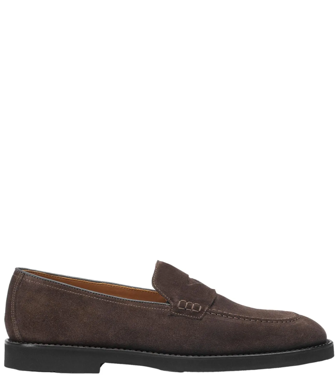 DOUCAL'S MOCASSINO IN SUEDE MARRONE