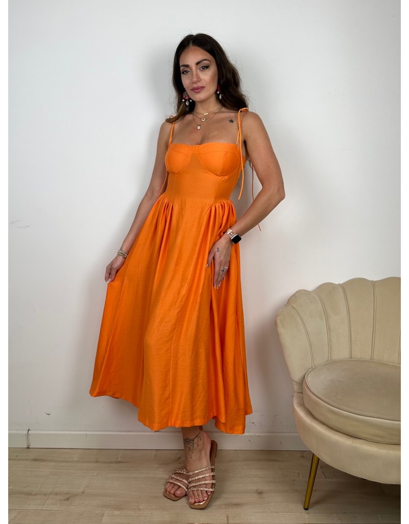 DRESS KAOS ARANCIO