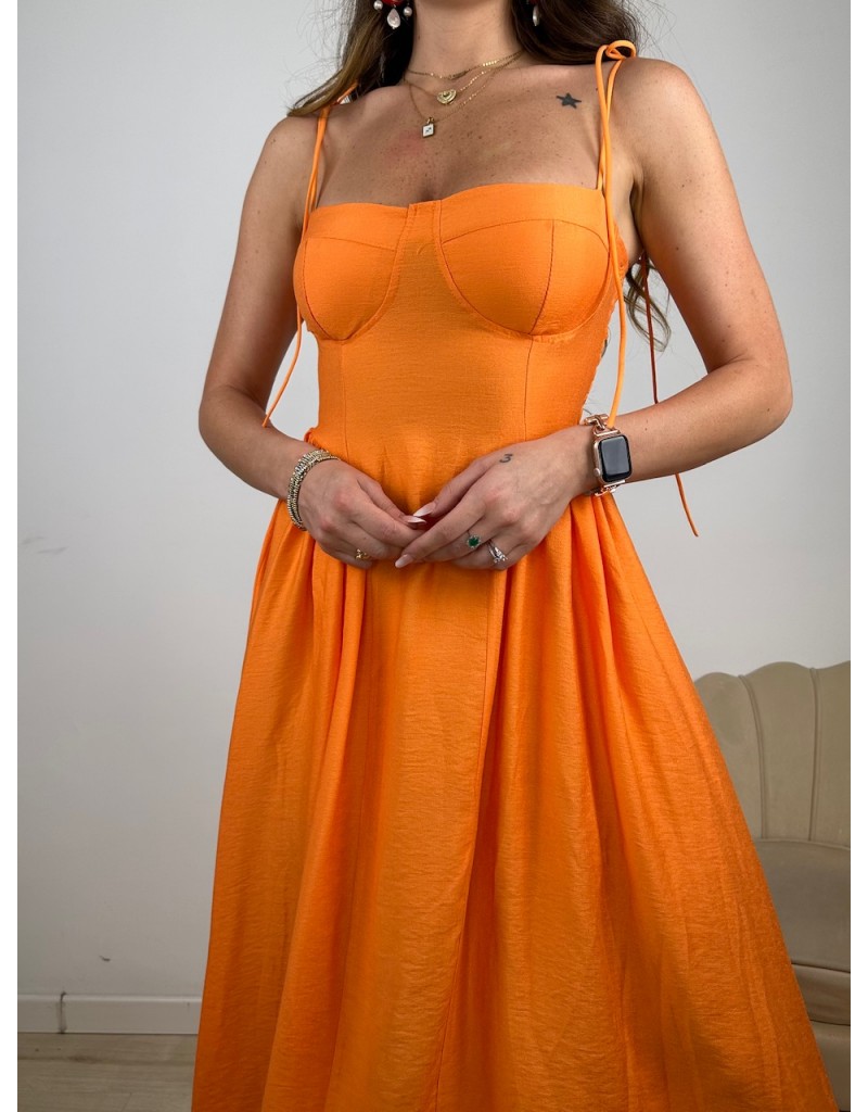 DRESS KAOS ARANCIO