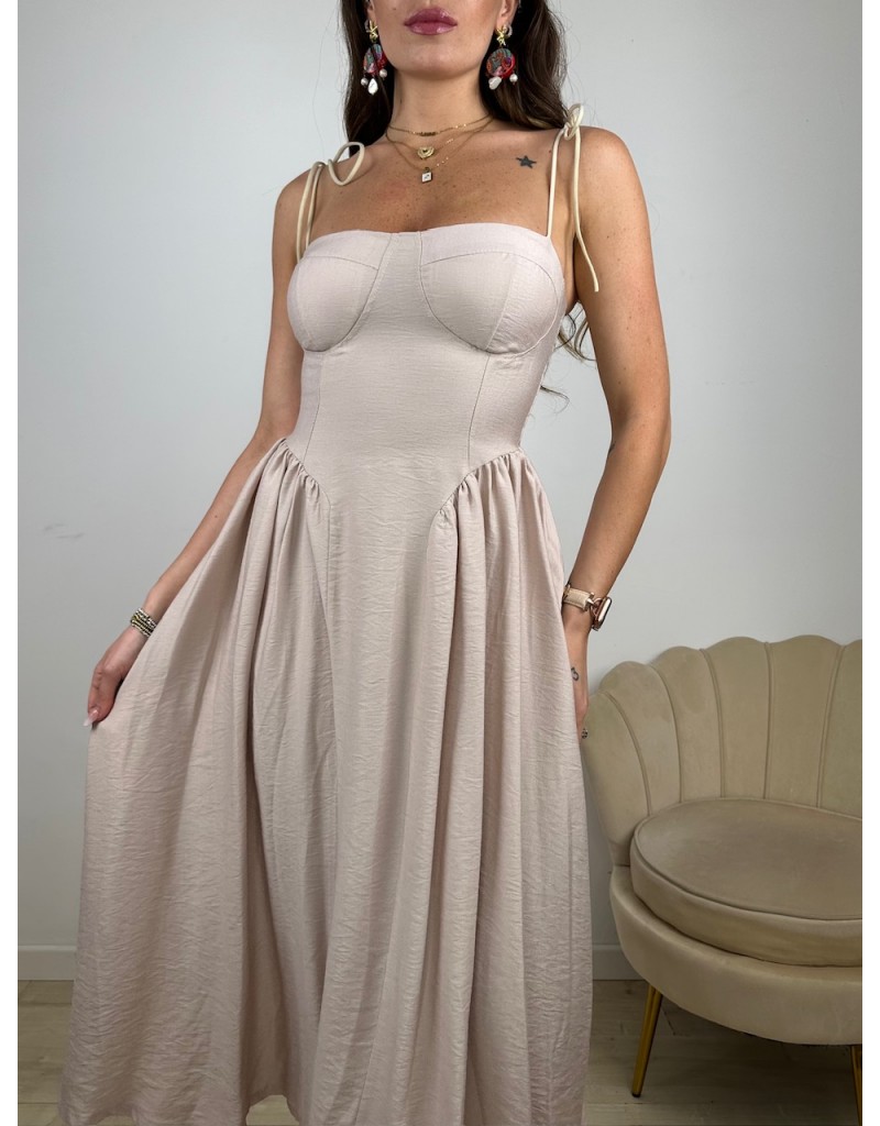 DRESS KAOS BEIGE