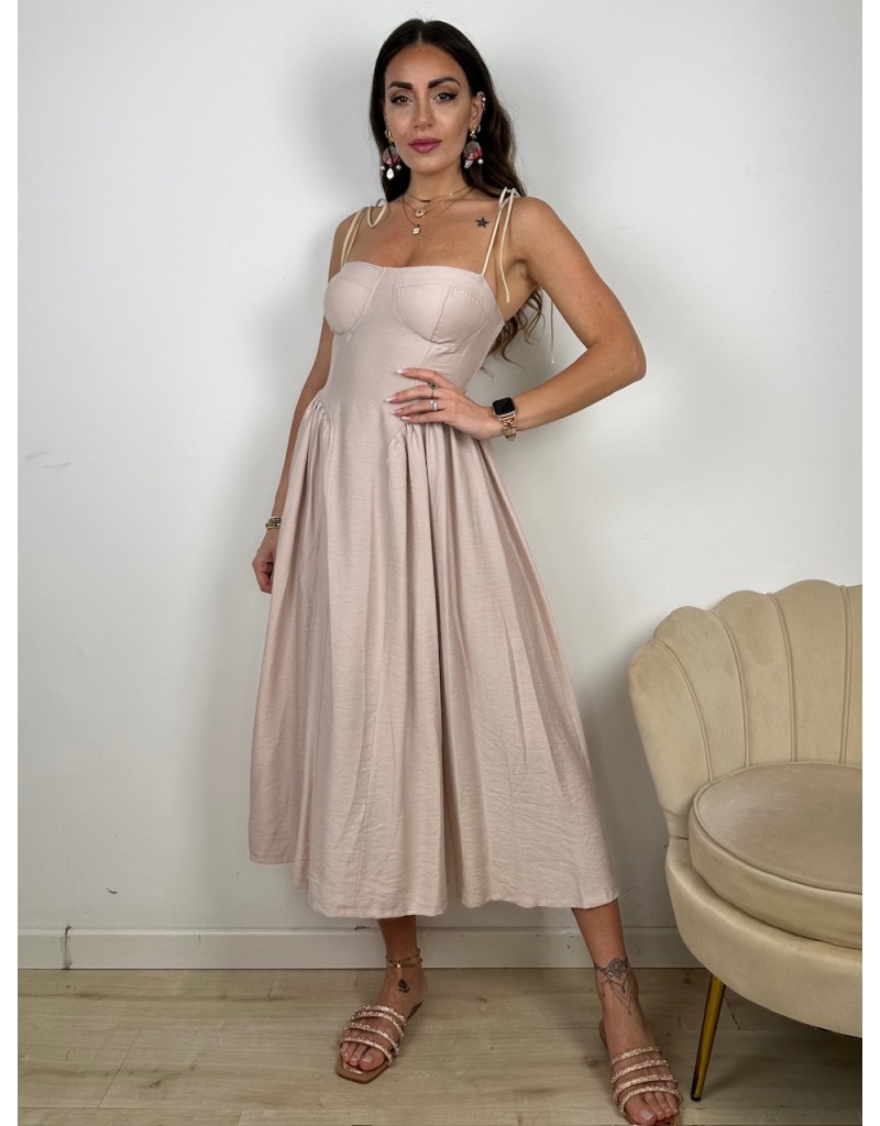 DRESS KAOS BEIGE
