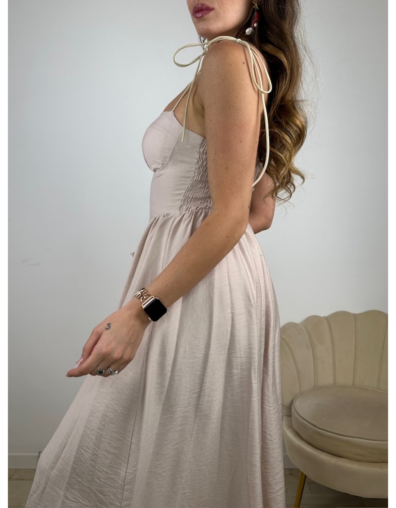 DRESS KAOS BEIGE