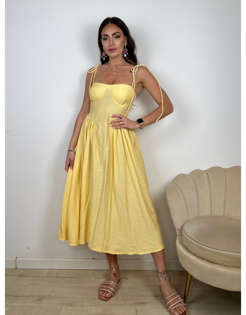DRESS KAOS GIALLO