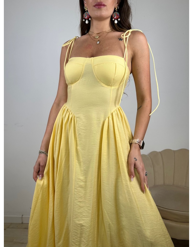 DRESS KAOS GIALLO