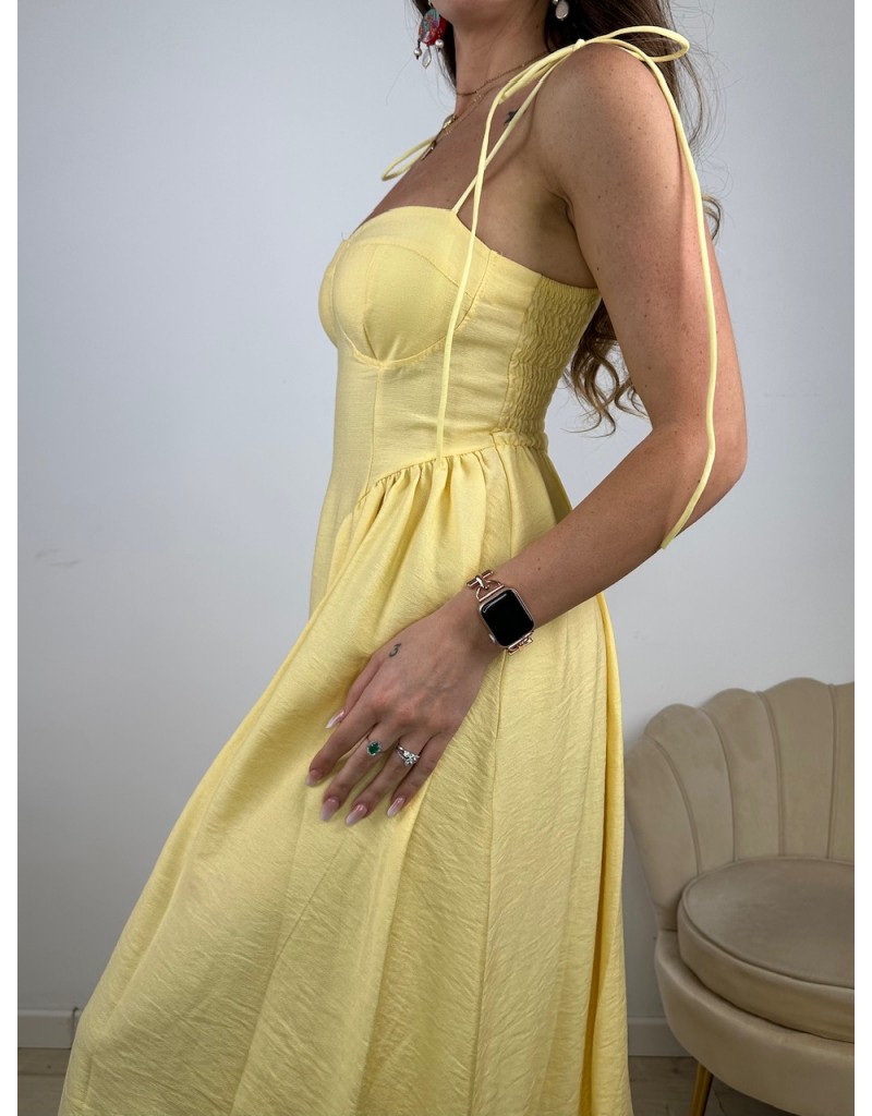 DRESS KAOS GIALLO