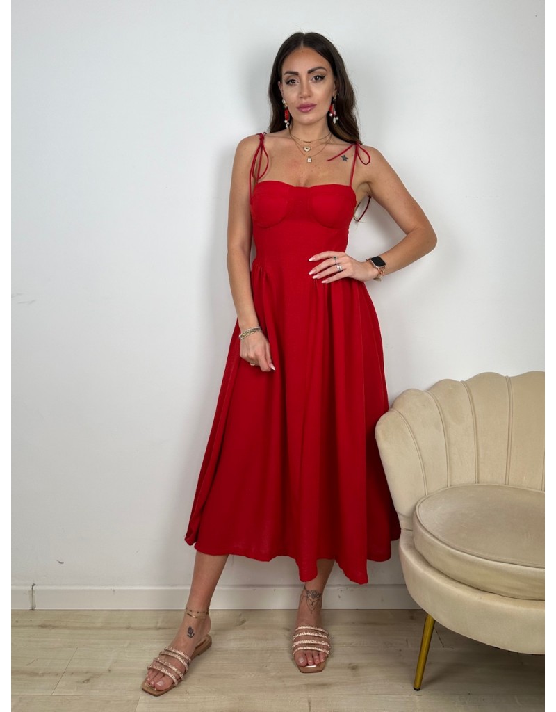 DRESS KAOS ROSSO
