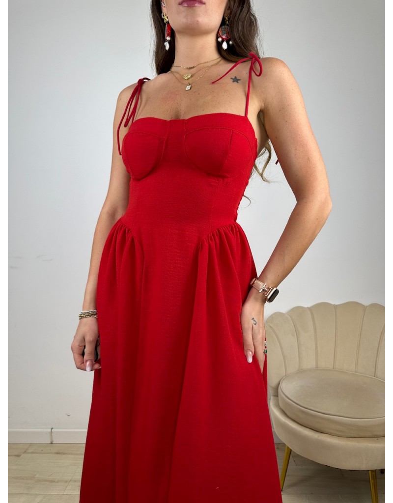 DRESS KAOS ROSSO