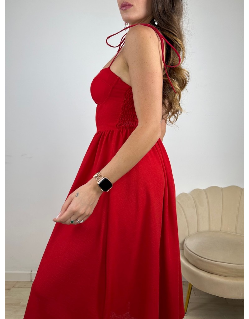 DRESS KAOS ROSSO