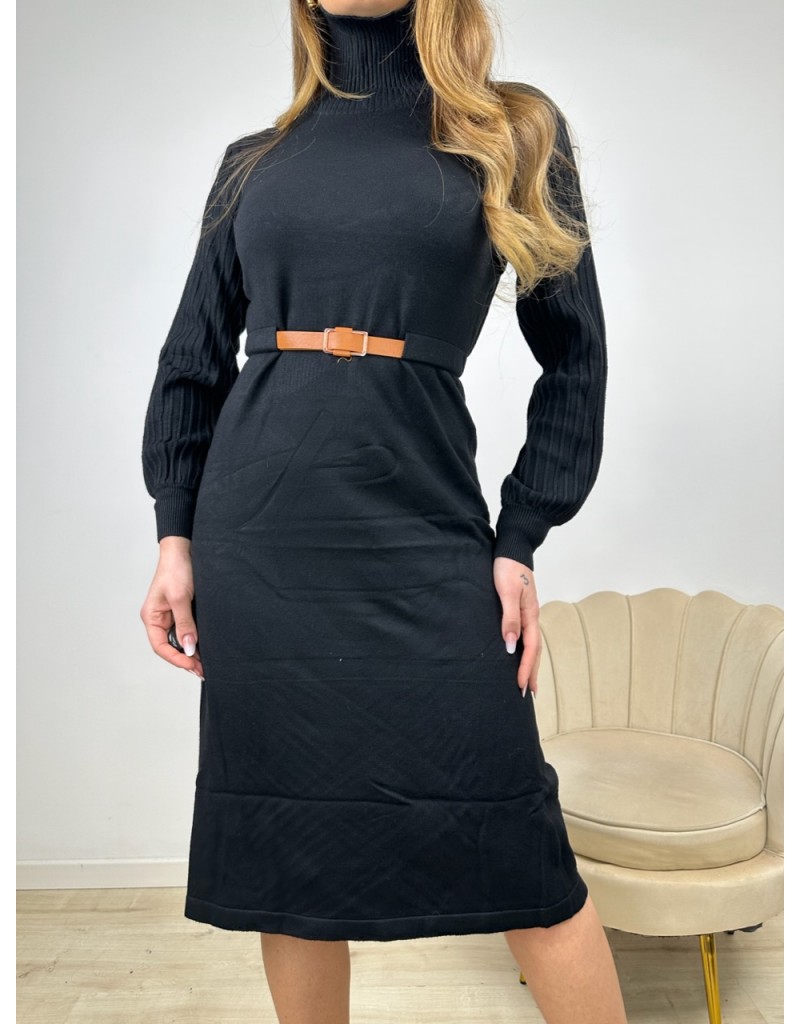 DRESS MICOL NERO