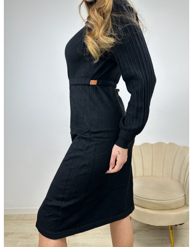 DRESS MICOL NERO