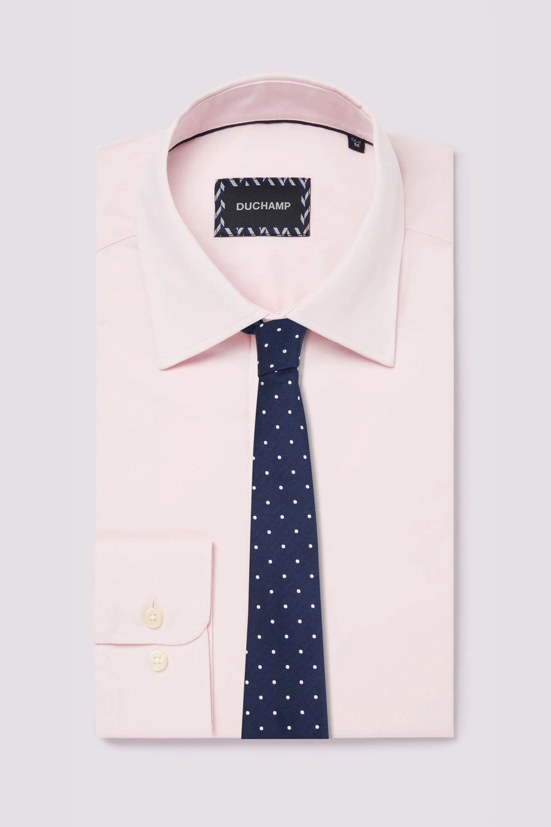 Duchamp Mens Poplin Stretch Shirt    