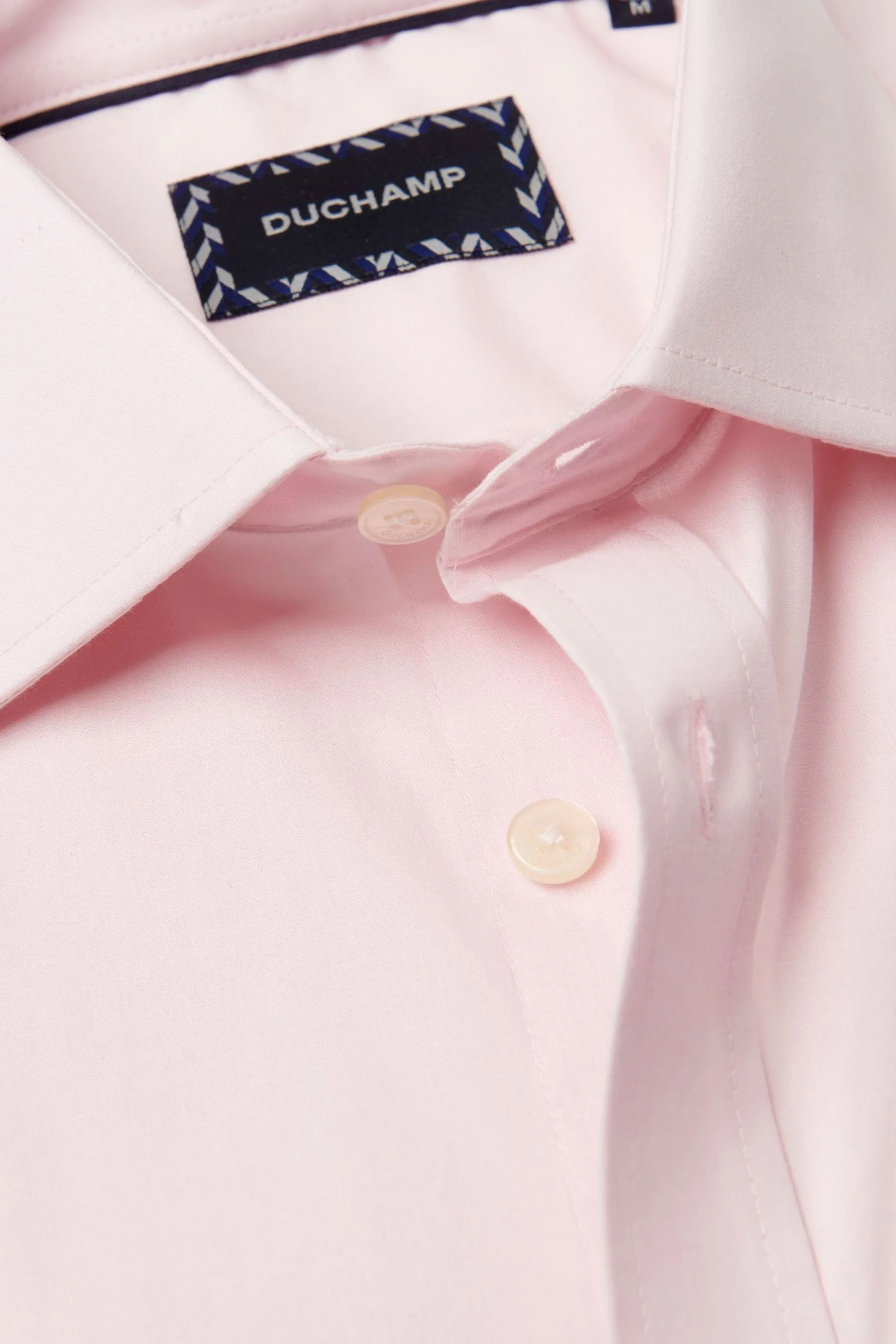 Duchamp Mens Poplin Stretch Shirt    
