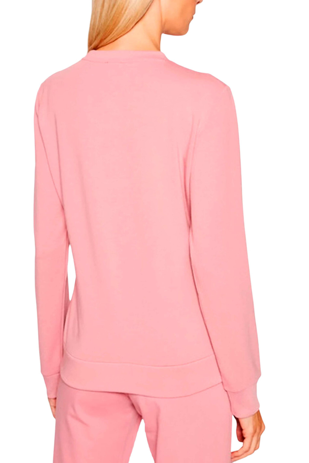 EA7 FELPA GIROCOLLO ROSA 8NTM45