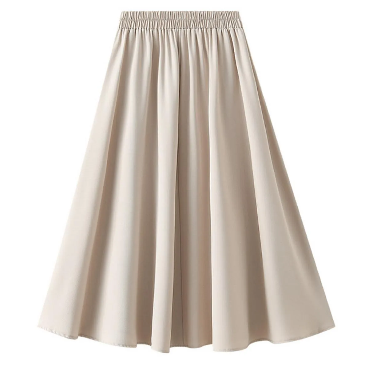 Eleganti gonne longuette Ol a 3 bottoni per le donne Moda vita alta posteriore in twill elastico adatto a una gonna a linea 2023