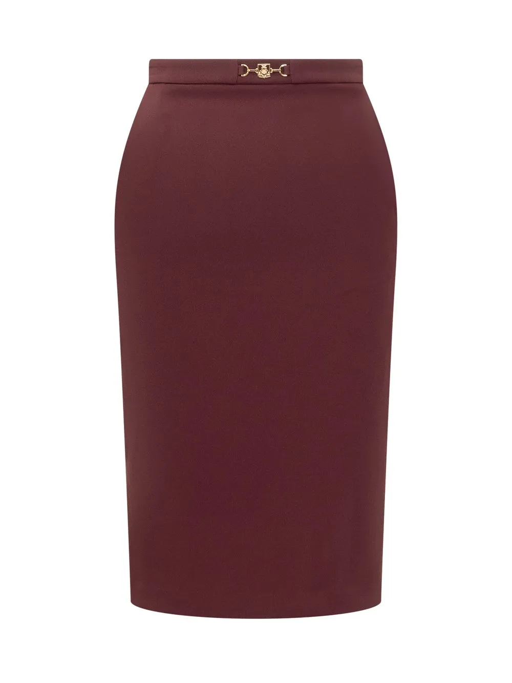 ELISABETTA FRANCHI Gonna con Logo  