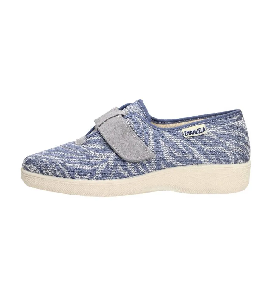 Emanuela Donna Scarpa Confort 2222 Caftano Jeans