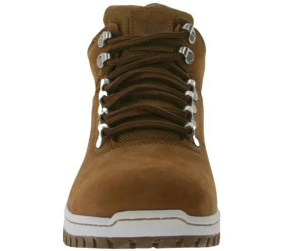 Ente Parco di K1X | Kickz H1ke Territory Superior scarpe da trekking da uomo in vera pelle sneaker boots 6174-0500/7804 marrone