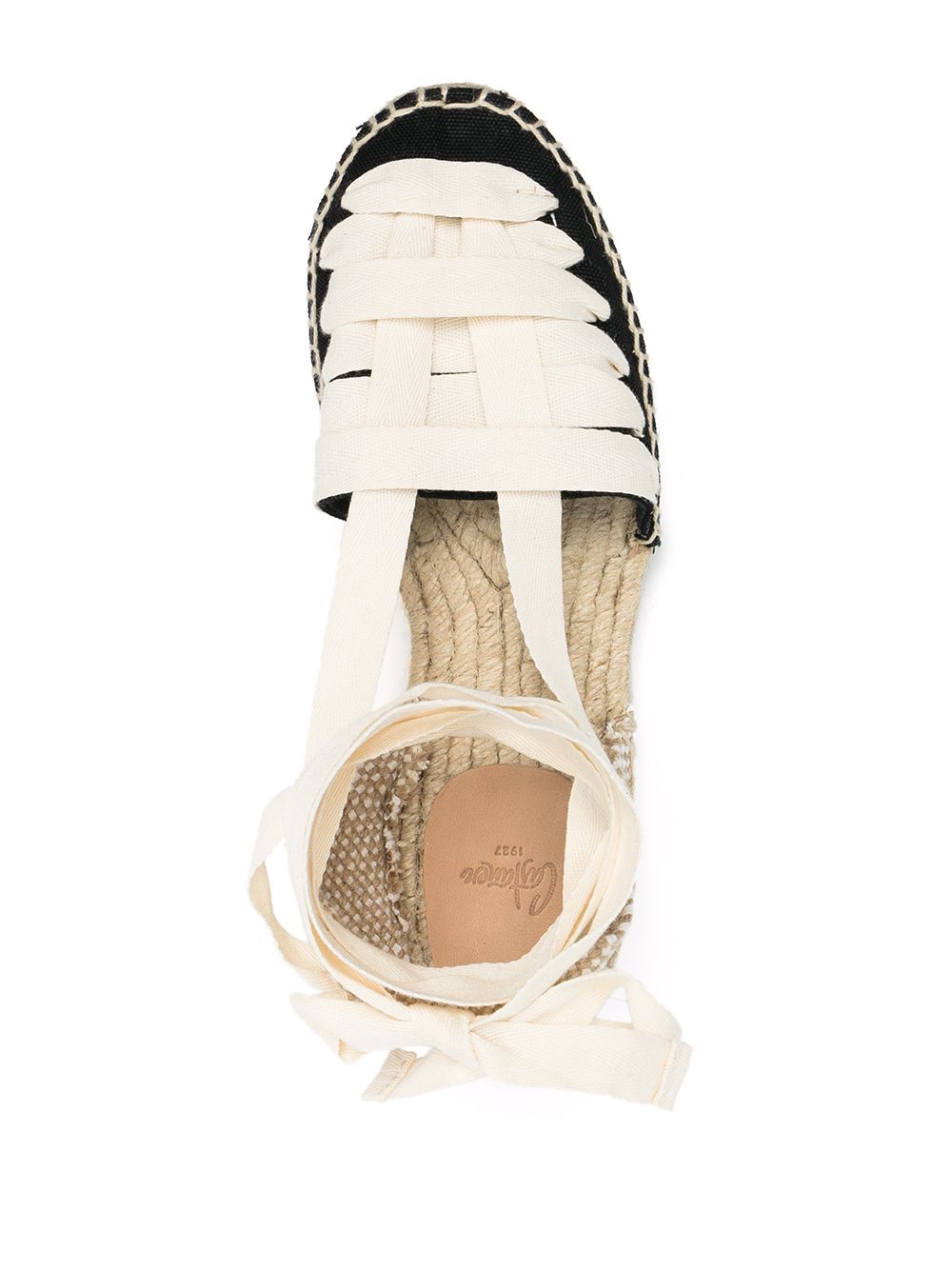 Espadrillas Jean Castañer in nero - donna