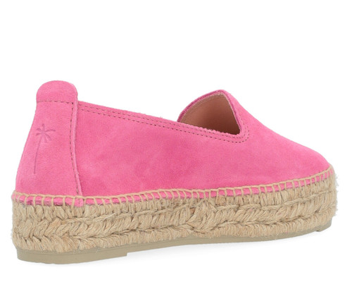 Espadrillas Manebí Hamptons in camoscio rosa