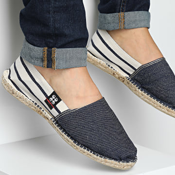 Espadrillas Melt Light Beige Blue Denim