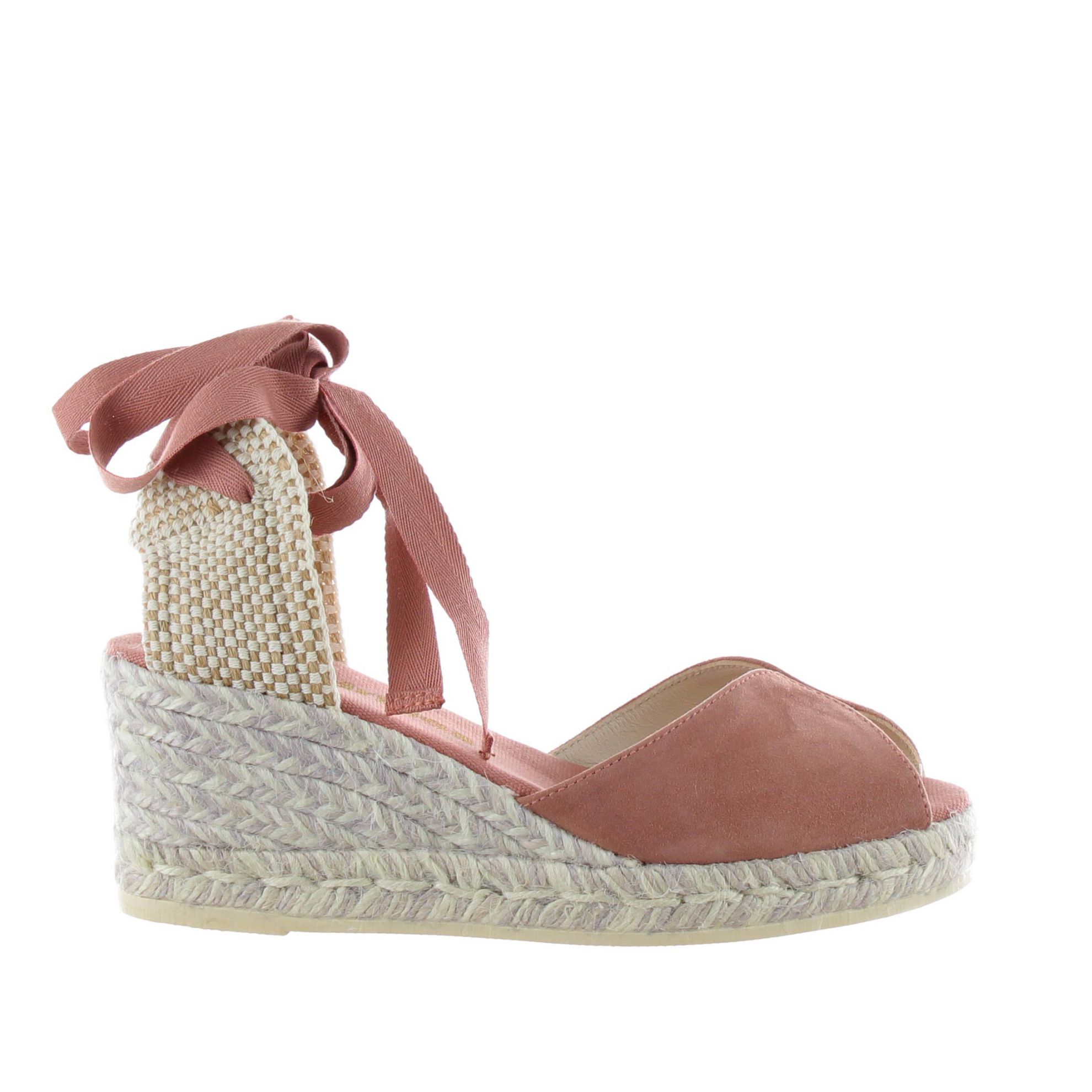 Espadrillas ronny ante in camoscio spuntate