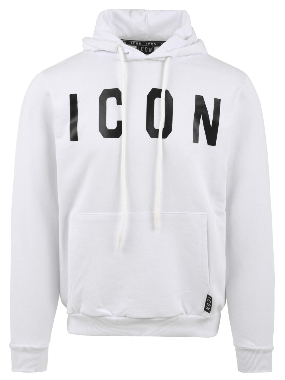 Felpa ICON Unisex IU8008FC Bianco