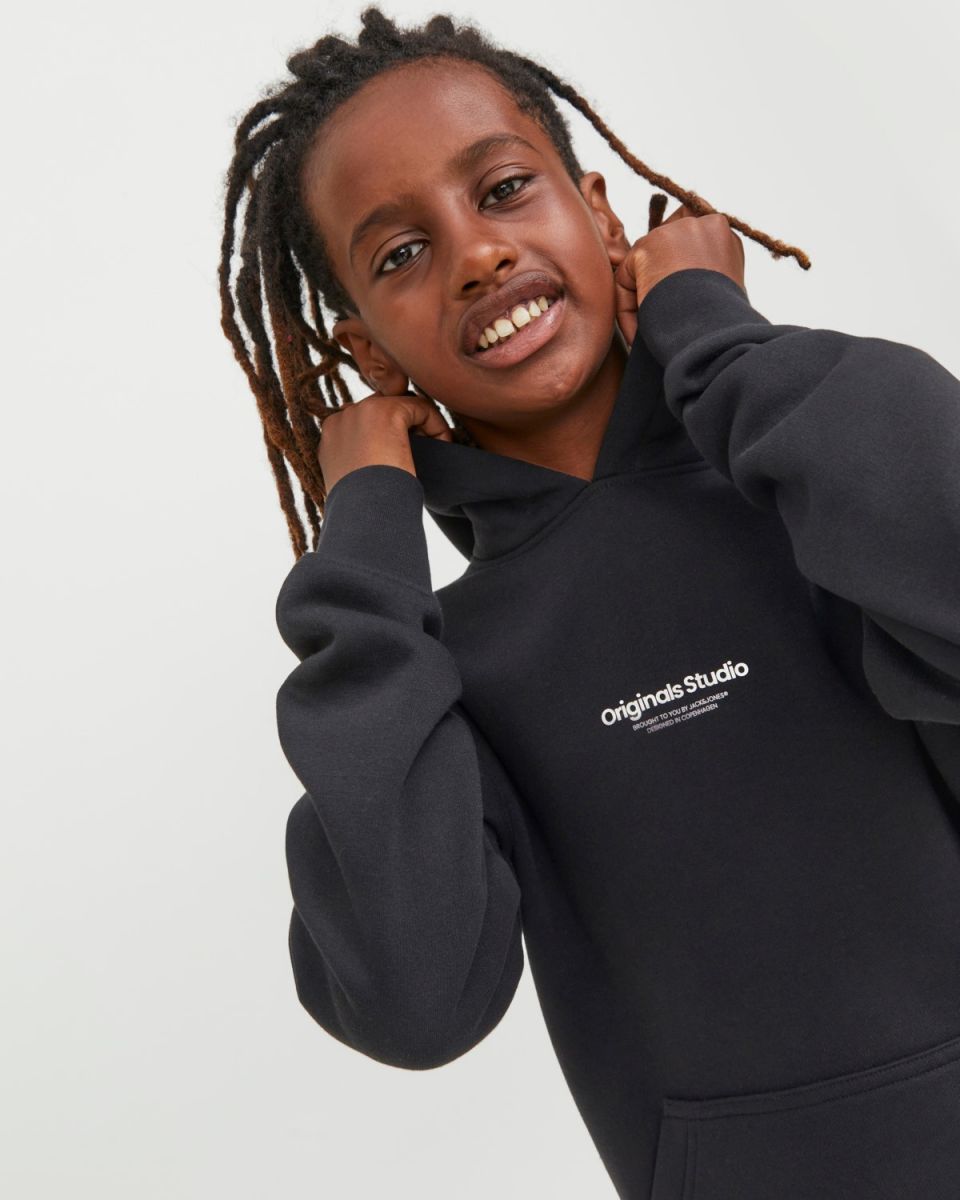 FELPA Ragazzo JACK&JONES 12242469 VESTERBRO BLACK