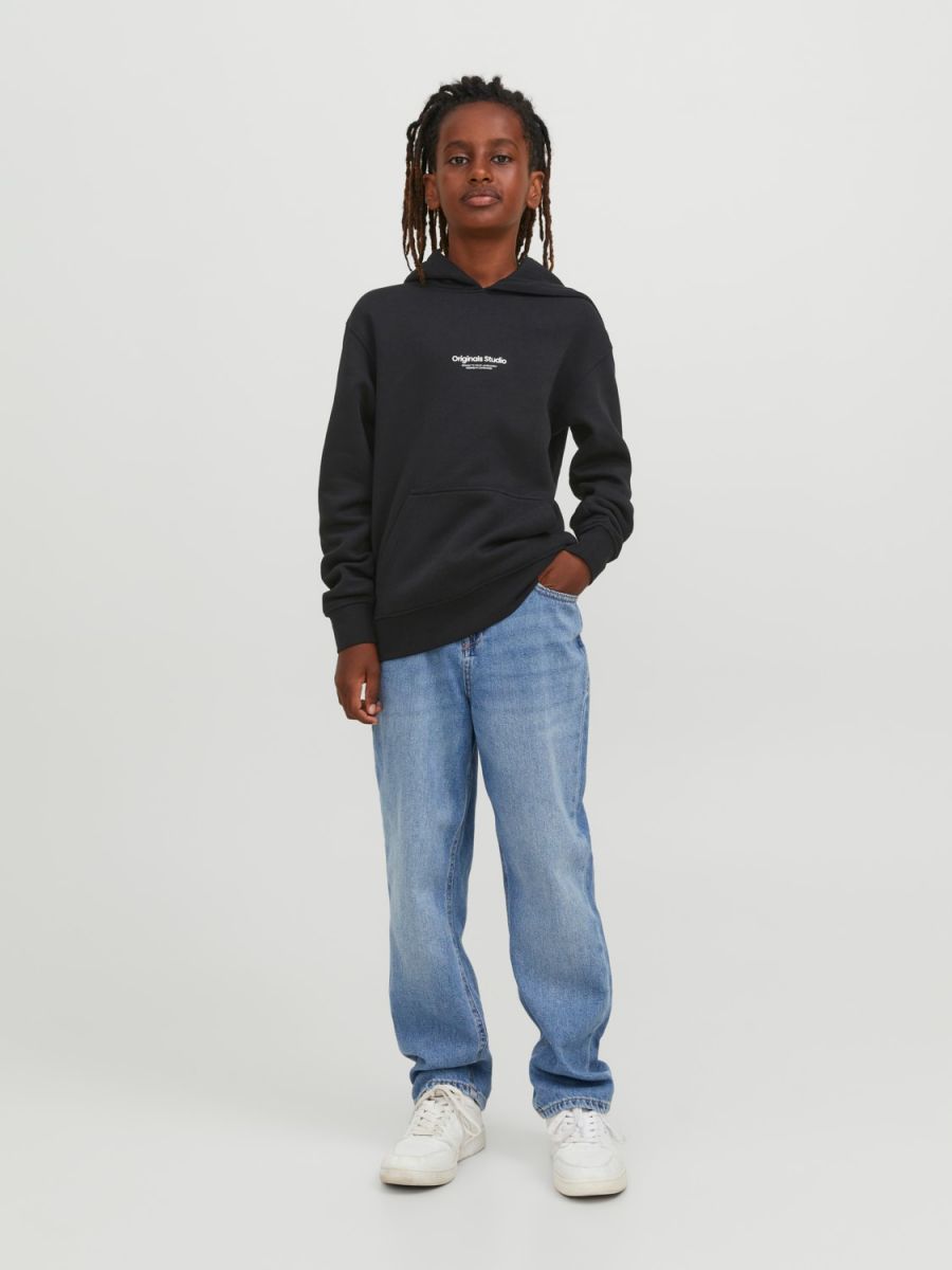FELPA Ragazzo JACK&JONES 12242469 VESTERBRO BLACK