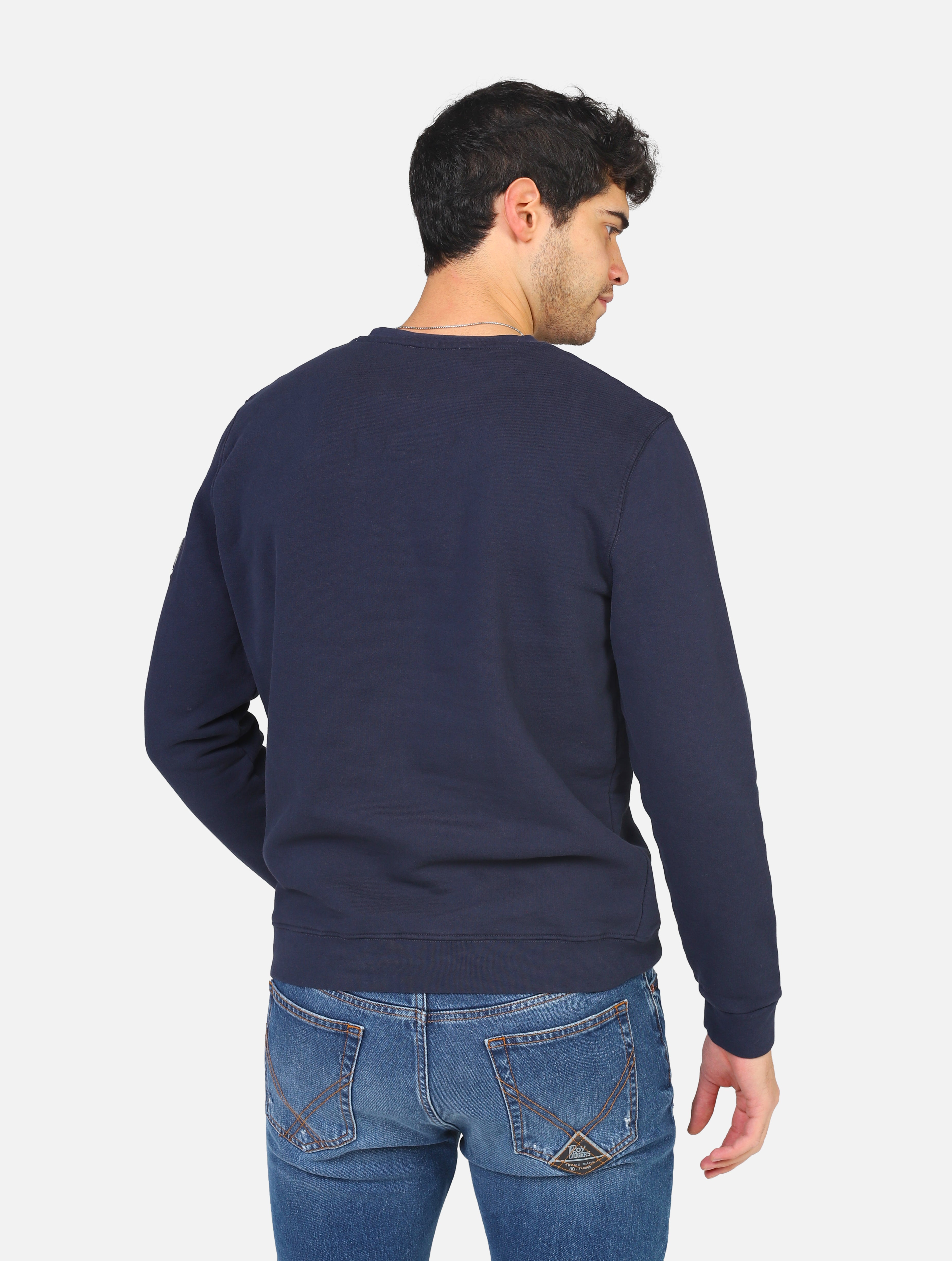 felpa ROY ROGER'S - RRU679CD790124BLUE NAVY