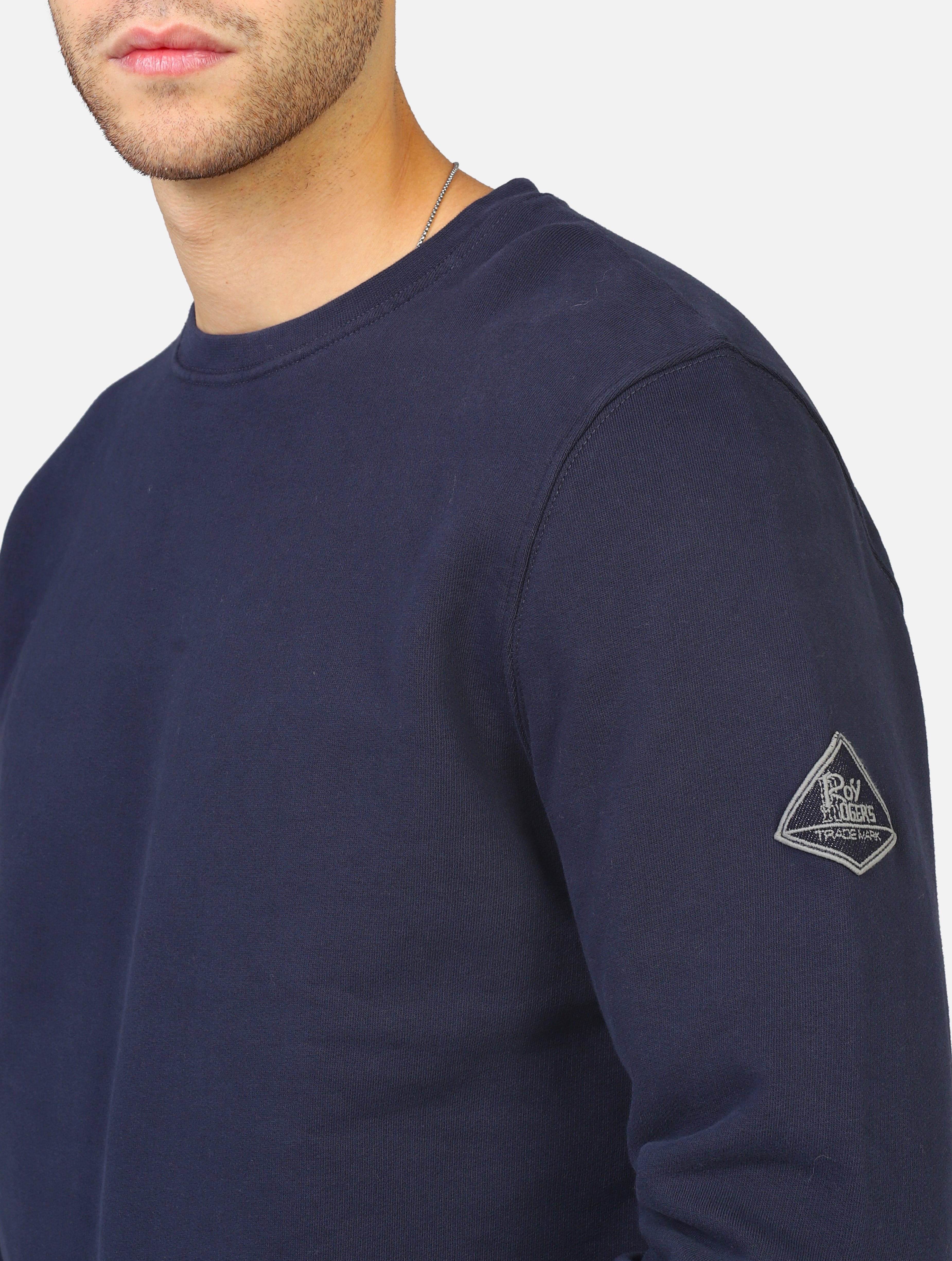 felpa ROY ROGER'S - RRU679CD790124BLUE NAVY