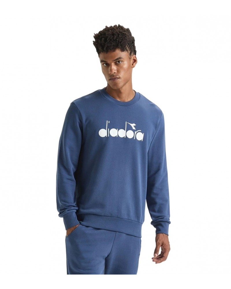 Felpa sportiva Diadora girocollo Athl. Logo (502.180664)