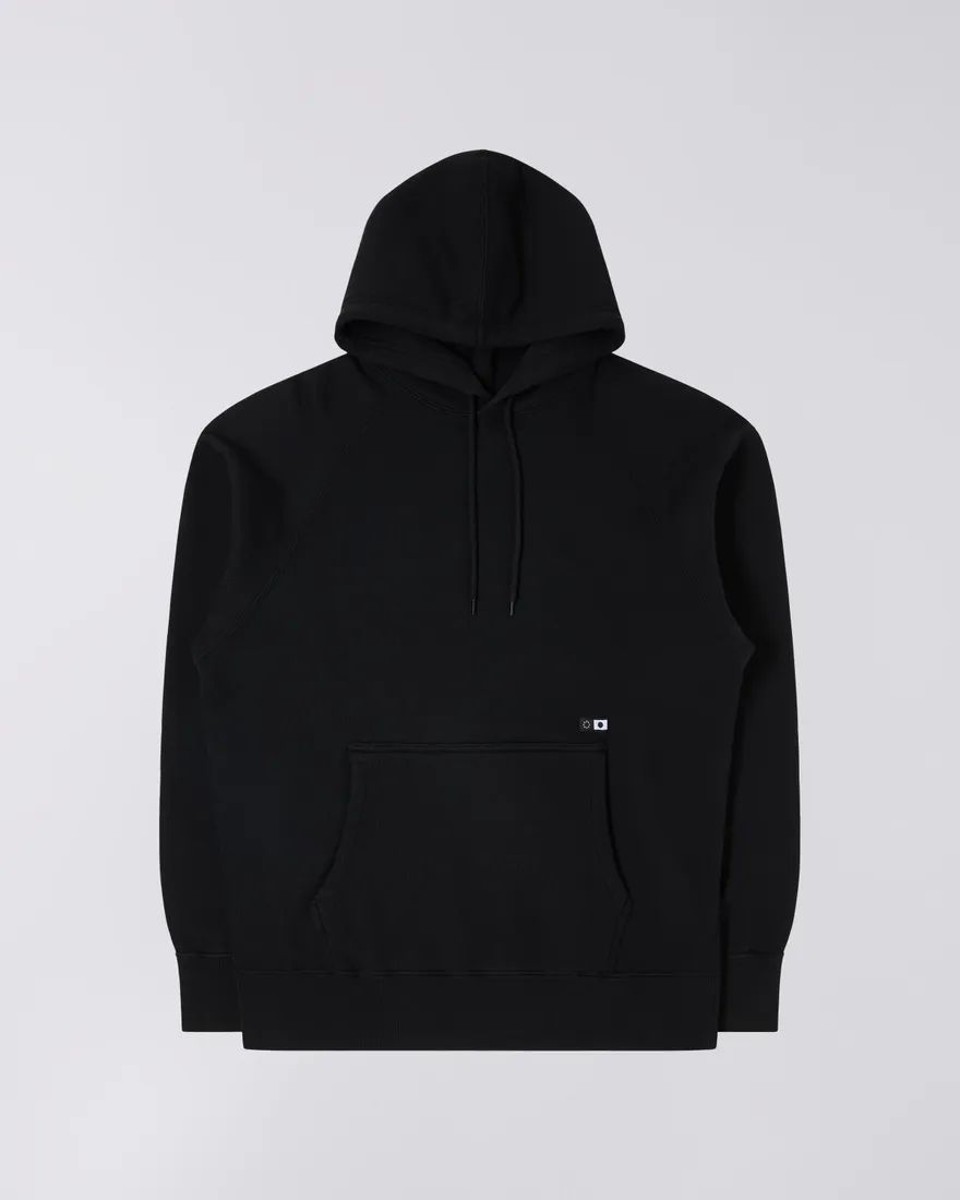 FELPA Uomo EDWIN I030316.89.67 MOOD HOOD SWEAT BLACK