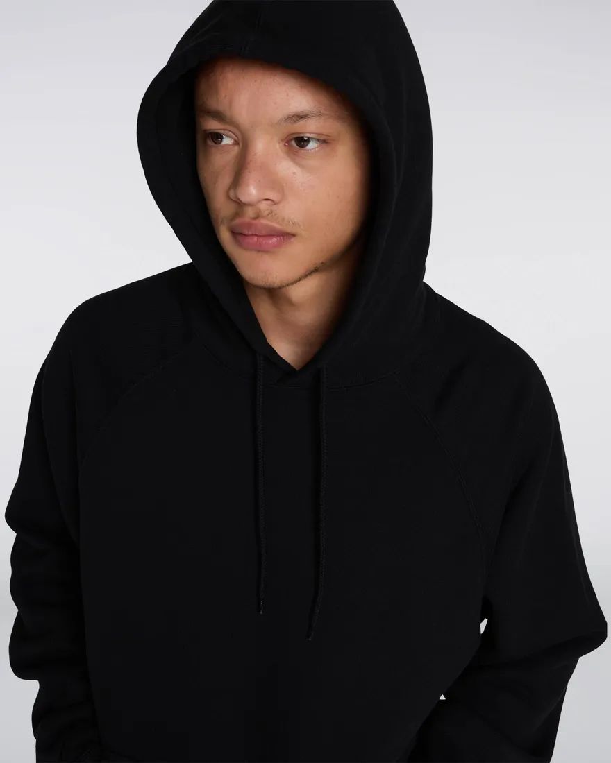 FELPA Uomo EDWIN I030316.89.67 MOOD HOOD SWEAT BLACK