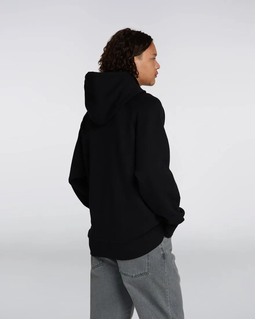 FELPA Uomo EDWIN I030316.89.67 MOOD HOOD SWEAT BLACK