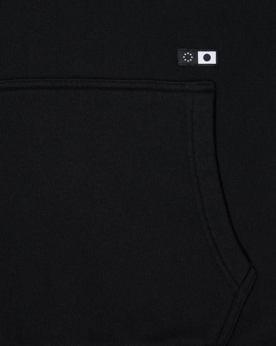 FELPA Uomo EDWIN I030316.89.67 MOOD HOOD SWEAT BLACK