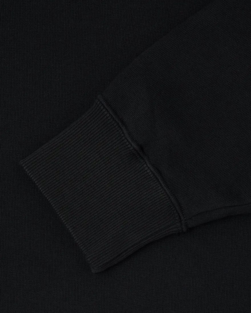 FELPA Uomo EDWIN I030316.89.67 MOOD HOOD SWEAT BLACK