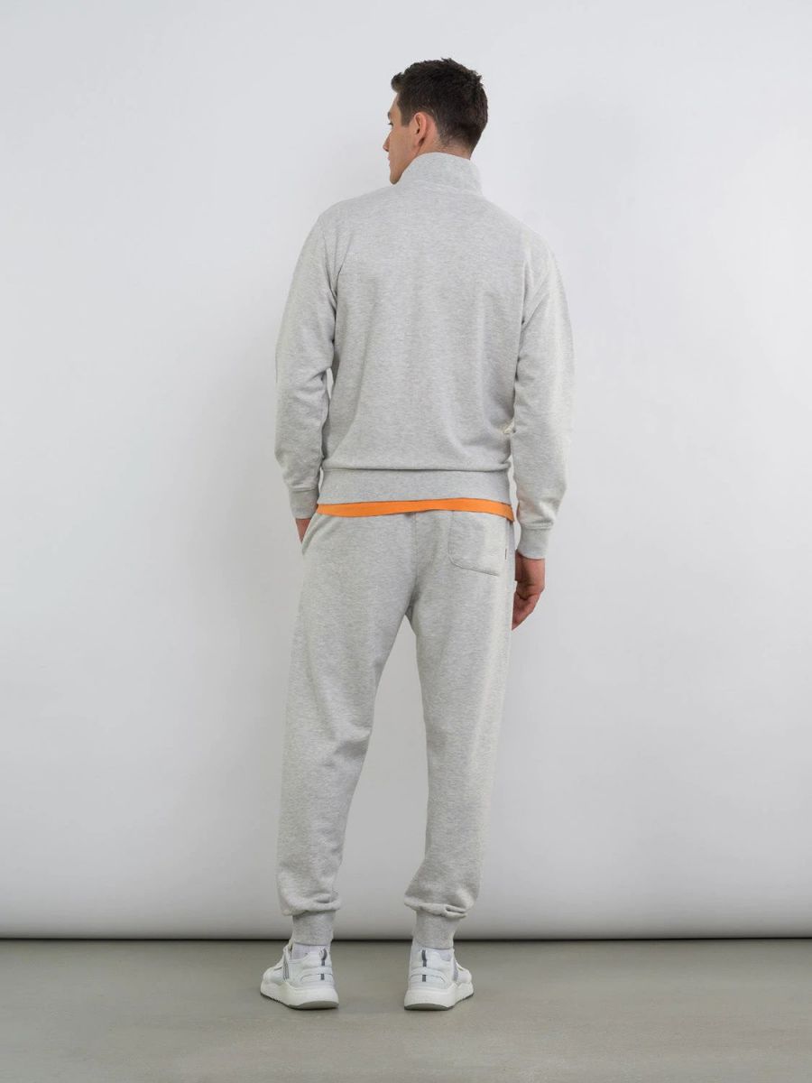 FELPA Uomo FRANKLIN&MARSHALL JM5062.2000P01 M01 GREY MELANGE