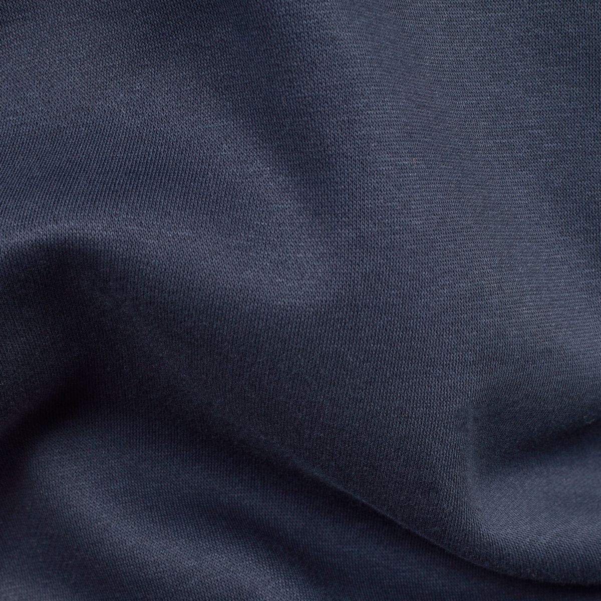 FELPA Uomo G-STAR D16121 C235 BASIC HOODED SWEAT 6067 SARTHO BLUE BRUSHED