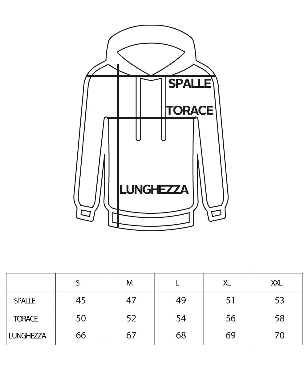 Felpa Uomo Girocollo Maglia Oversize Stampa Bianco GIOSAL-F2987A