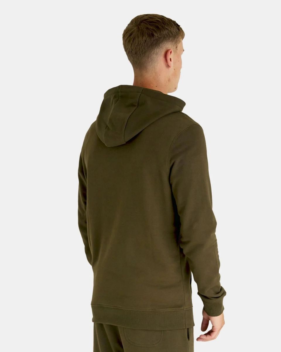 FELPA Uomo LYLE & SCOTT 1874 ML416TON TONAL PULLOVER HOODIE W485 OLIVE