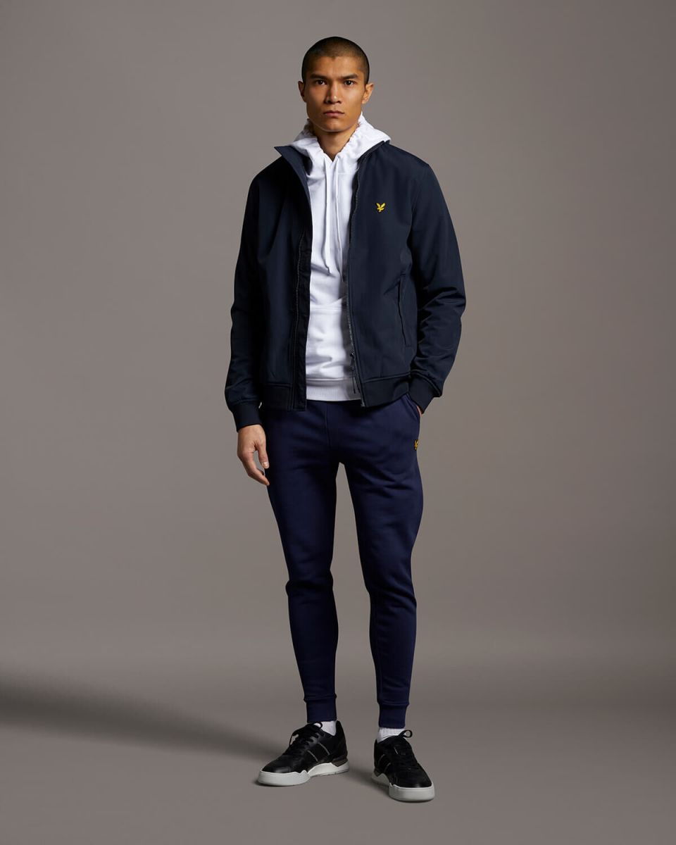 FELPA Uomo LYLE & SCOTT 1874 ML416VOG PULLOVER HOODIE 626 WHITE