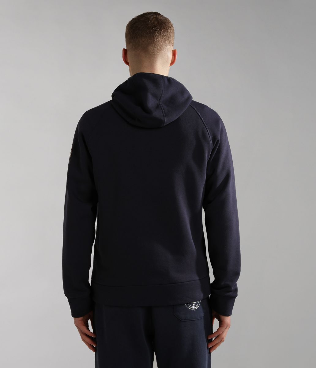 FELPA Uomo NAPAPIJRI B-WHALE H NP0A4GQQ1761 BLU MARINE