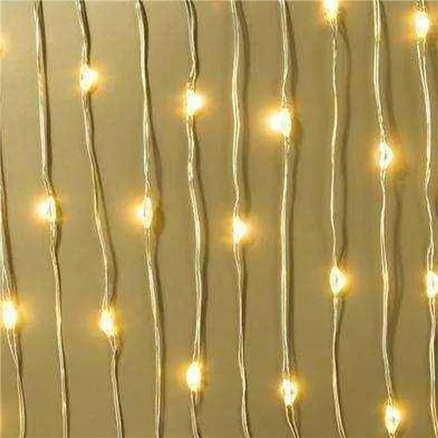 Filo di luci a LED bianco caldo 3m