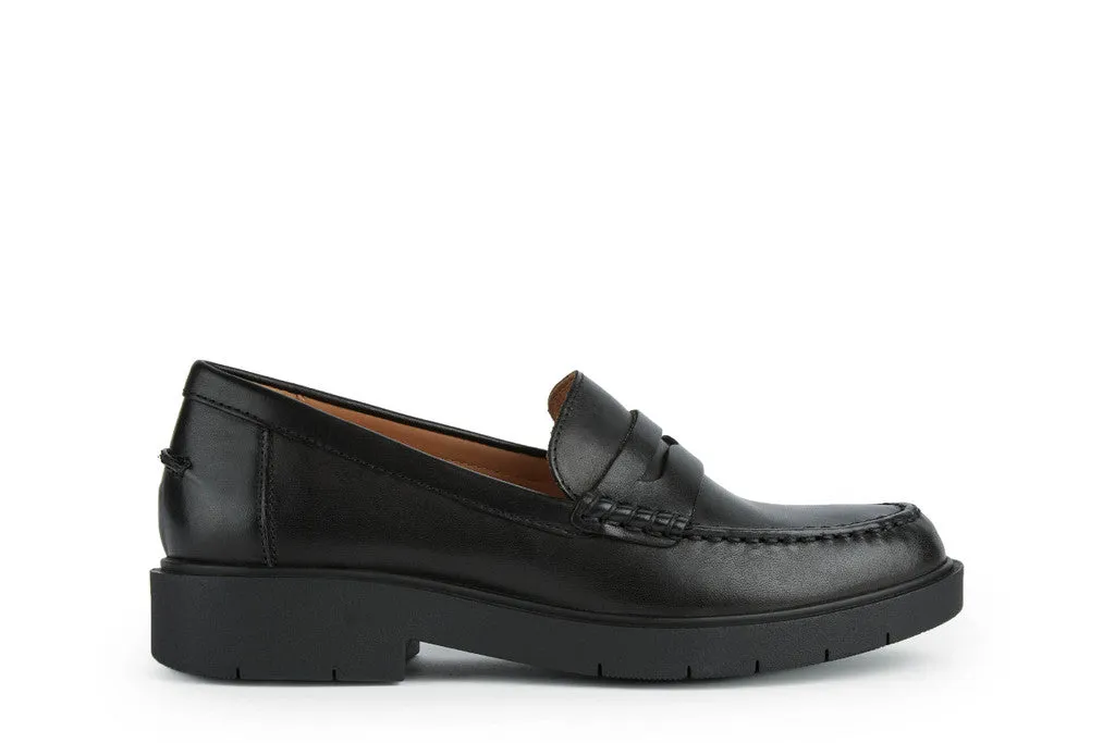 GEOX Mocassino Donna - D25QRA00043 Nero  