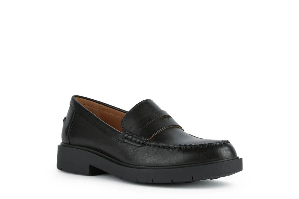 GEOX Mocassino Donna - D25QRA00043 Nero  