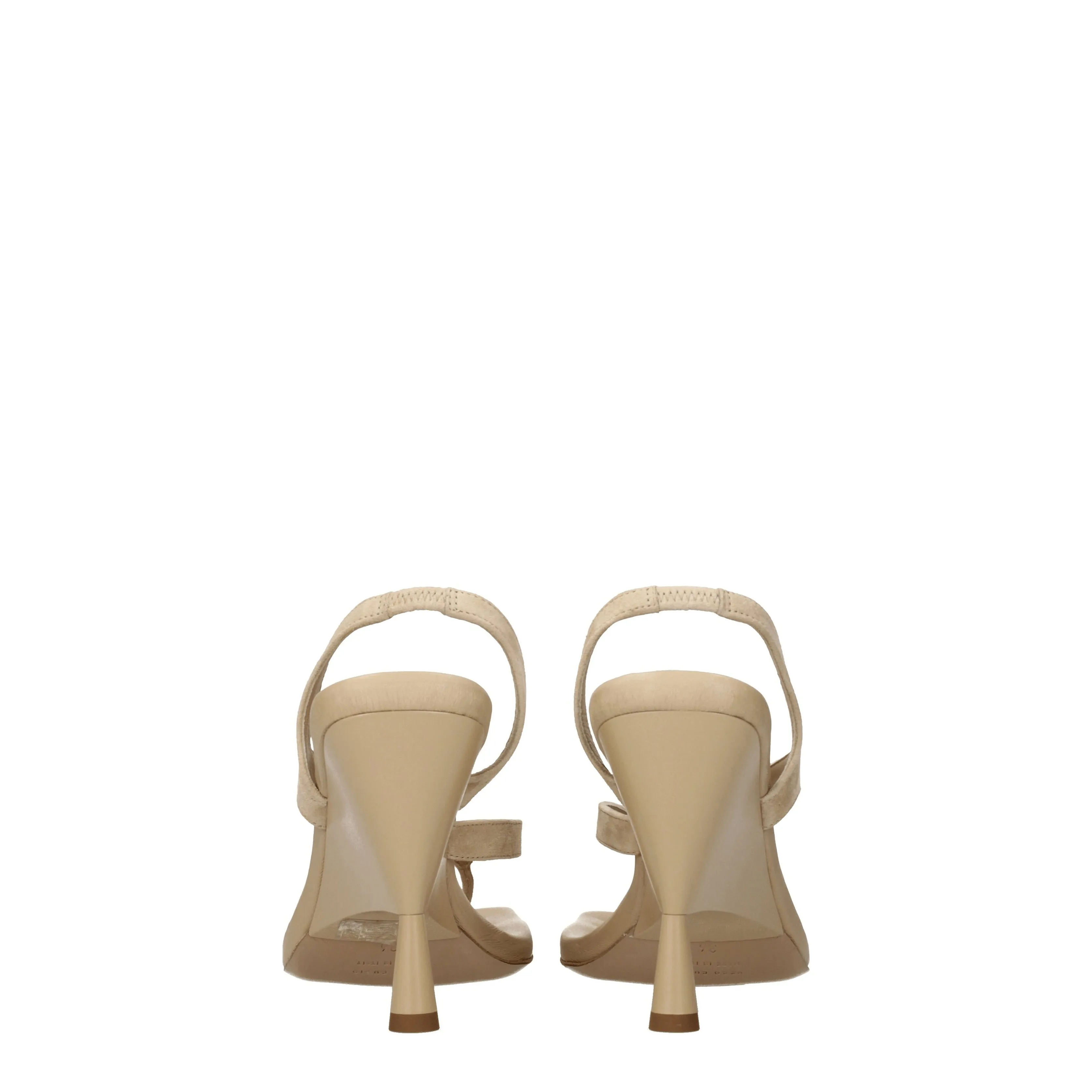 Gia Borghini Sandali Rhw Donna Camoscio Beige/Talpa