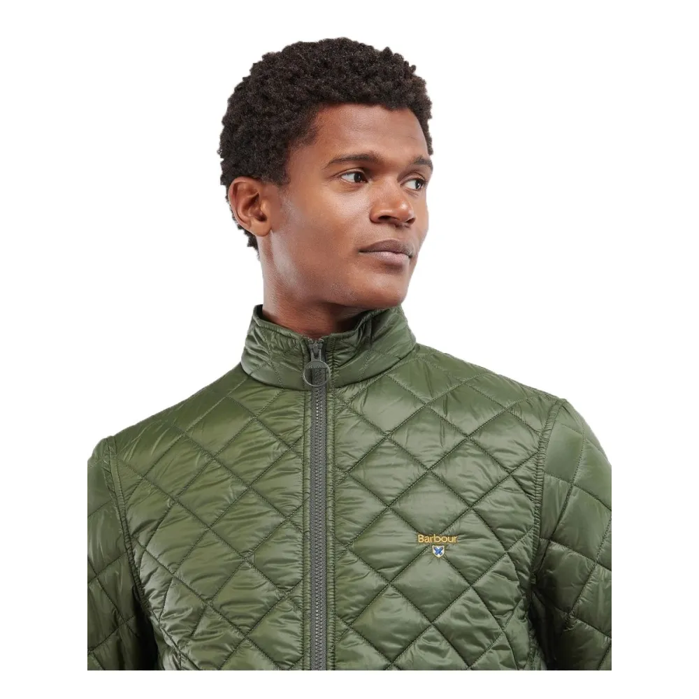 Giacca Barbour Uomo Tobble Quilt Verde Trapuntato