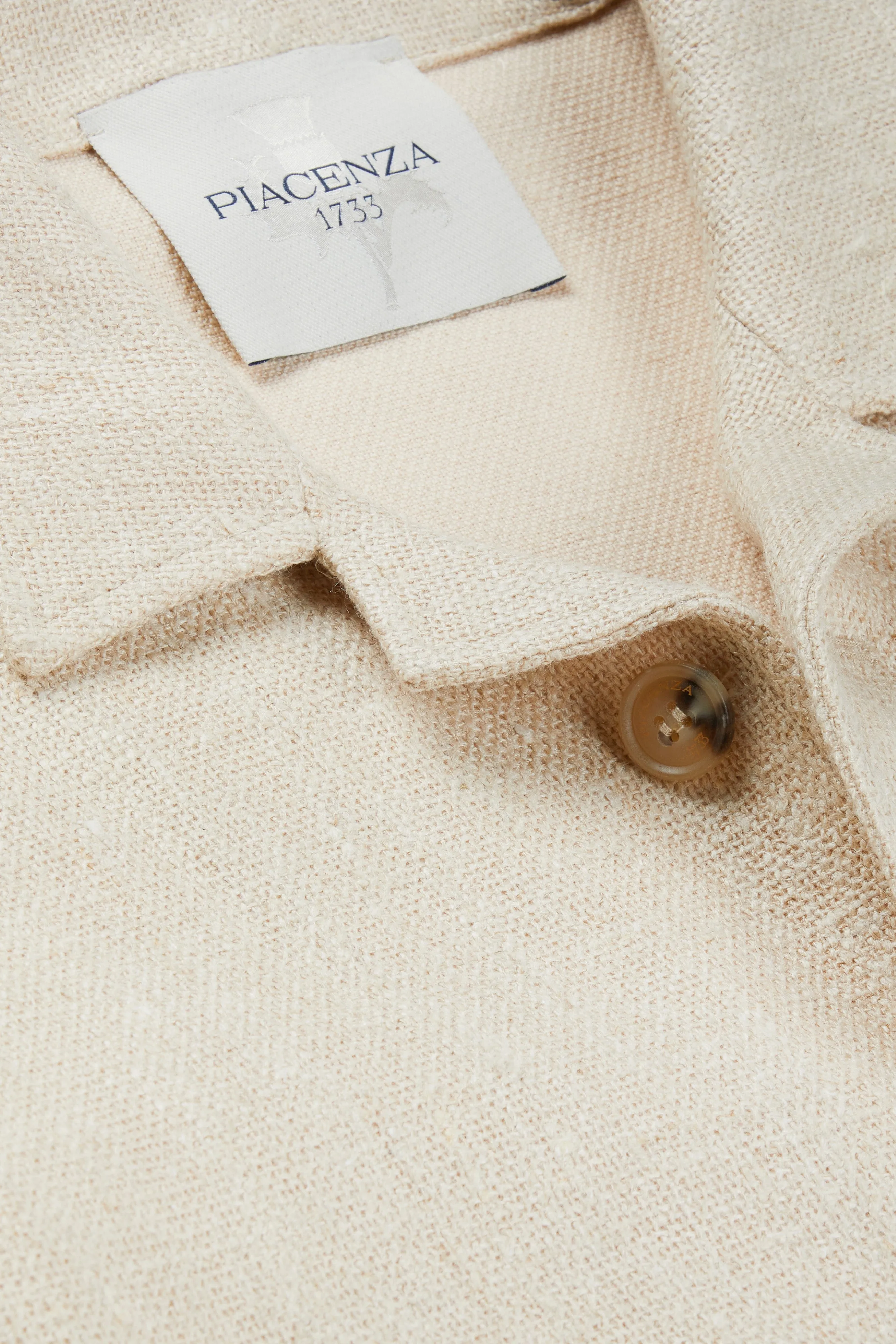 Giacca camicia naturale